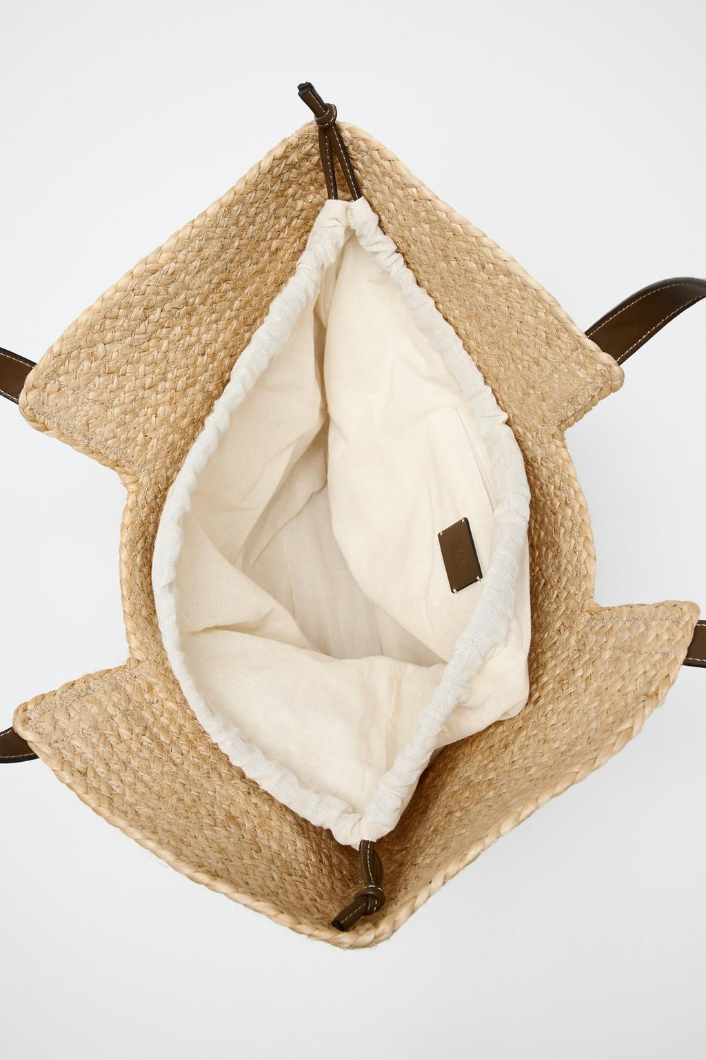 BRAIDED SHOPPER BAG - Zara фото 8