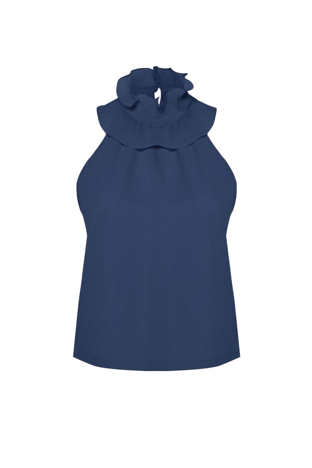 Trendyolmilla Ekru Yaka Detayl? Smart Krep Orme Bluz TWOSS23BZ00932 фото 15