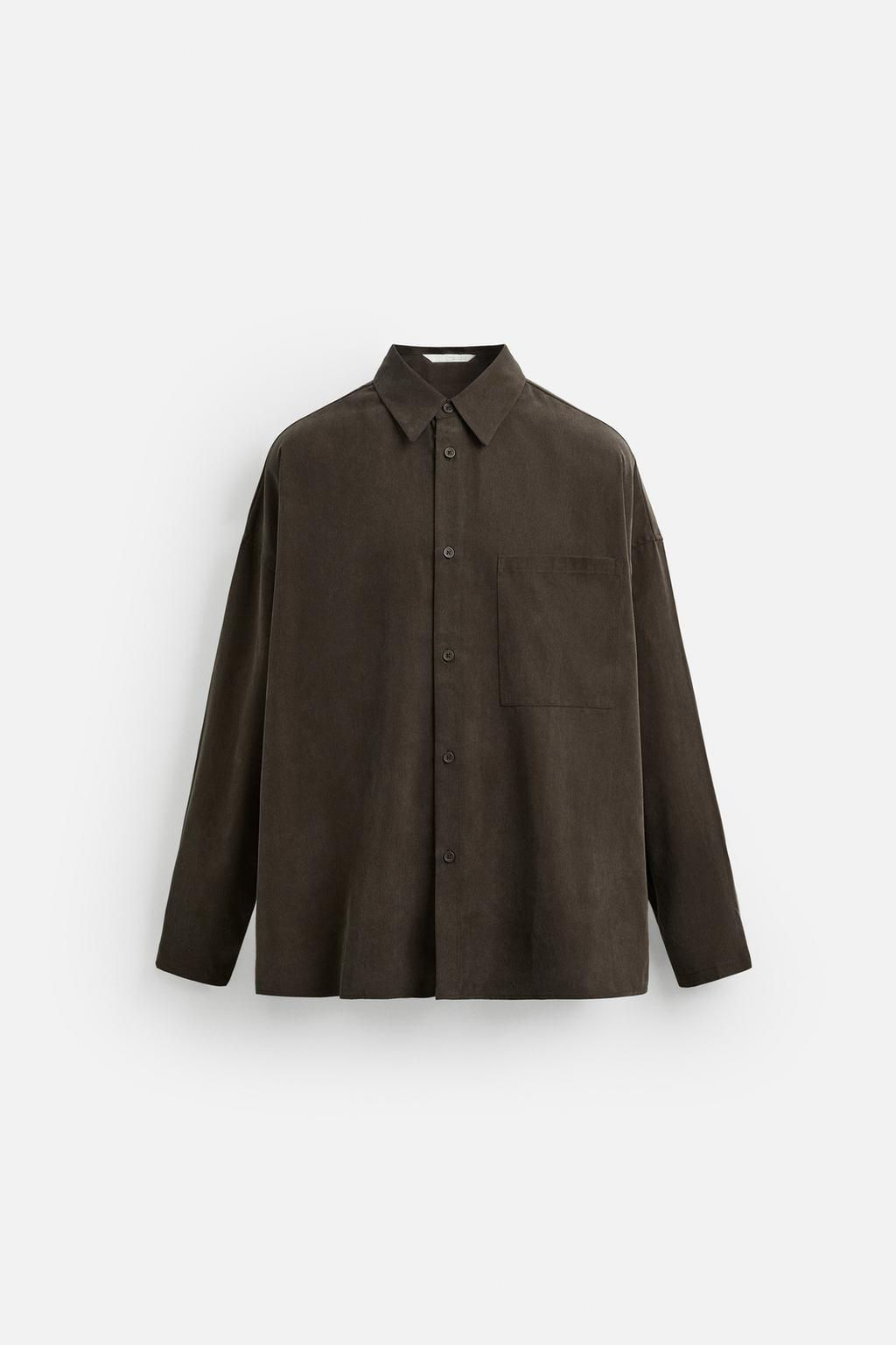 OVERSIZE FIT SHIRT - Zara фото 8
