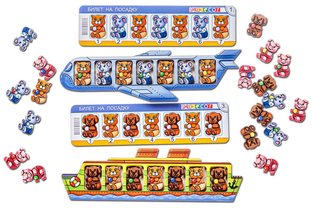 Дидактическая игра Волшебный комодик Транспорт - Smiledecor фото 4