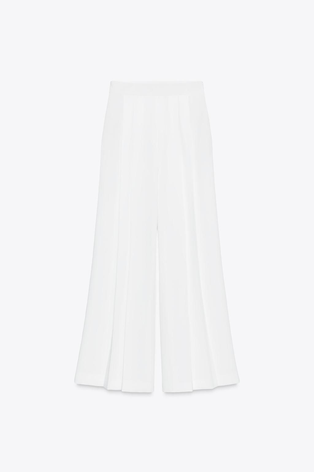 PALAZZO TROUSERS WITH DARTS - Zara фото 5