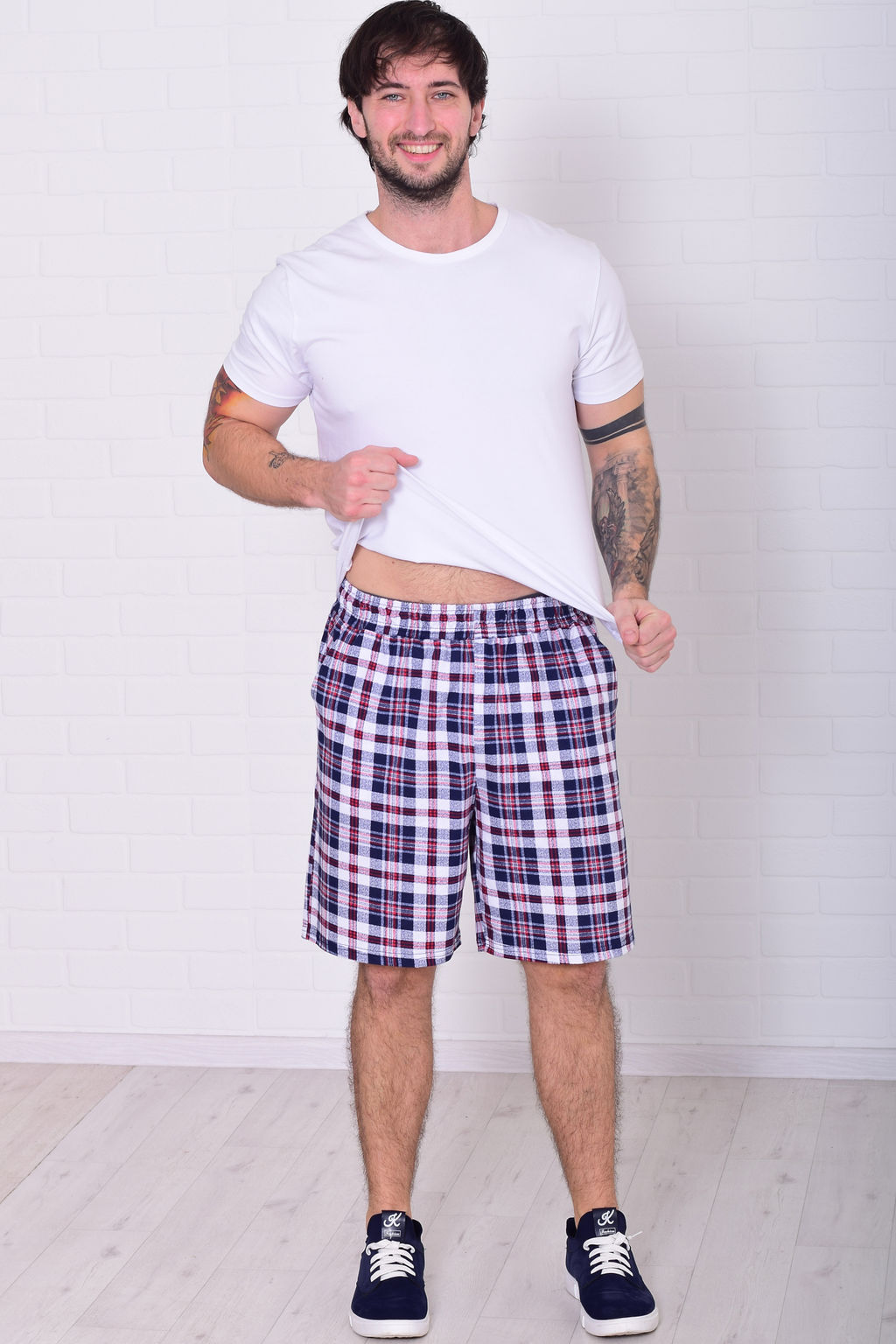 Шорты мужские 9-173 из хлопка - Новое кимоно фото 43