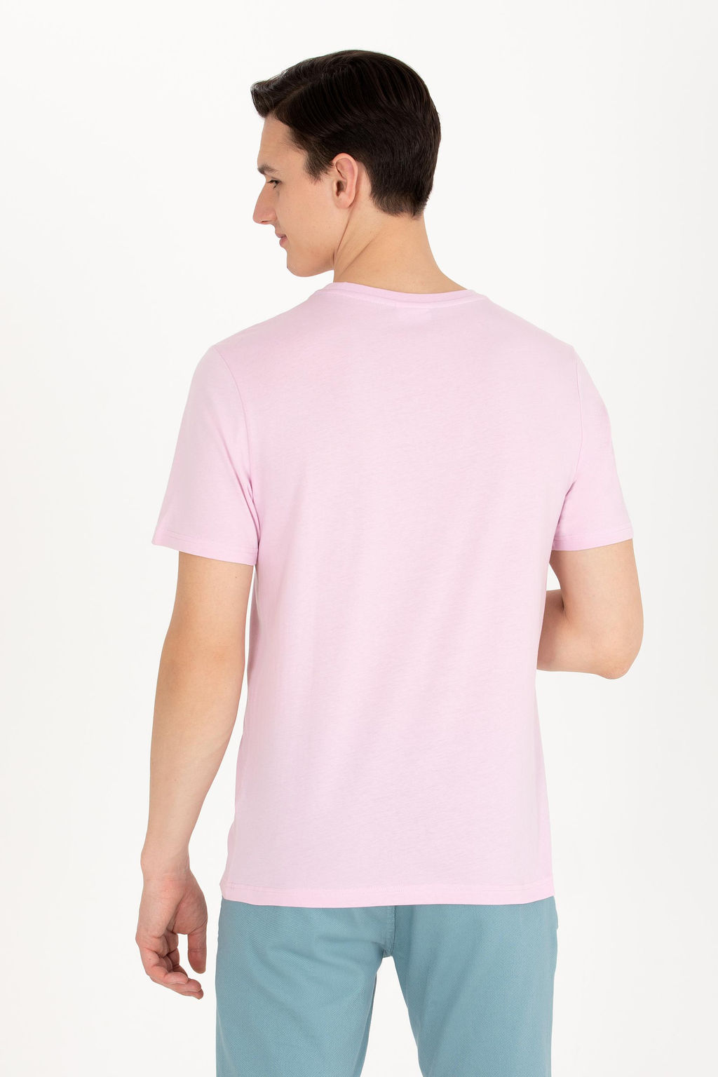 U. S. Polo Assn Мужская футболка с круглым вырезом Магнолия - U.s. polo assn фото 5