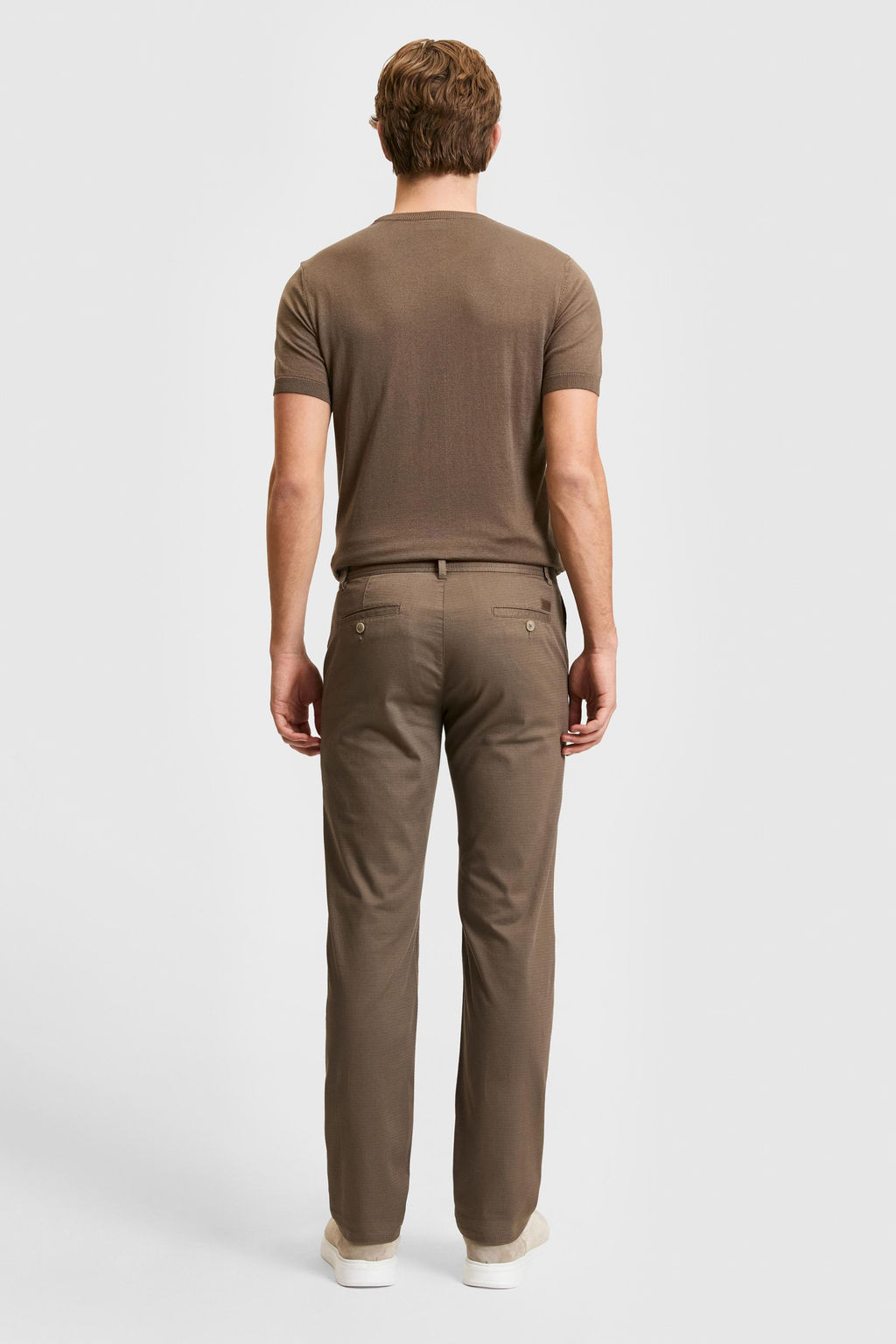 Erkek Vizon Kanvas / Chino Pantolon