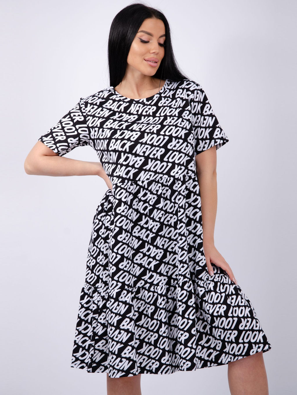 Платье "Касадея" неро, трикотаж