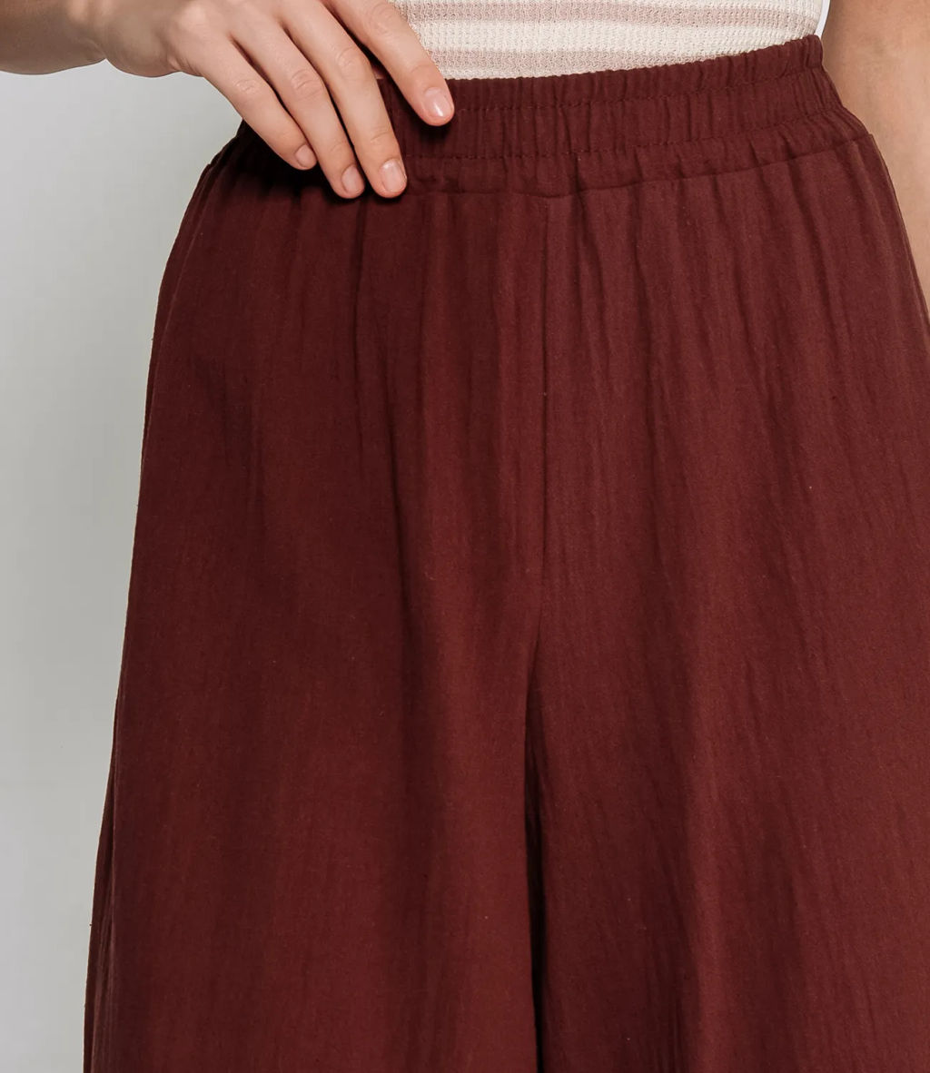 Брюки #ОКТ115007, шоколадный