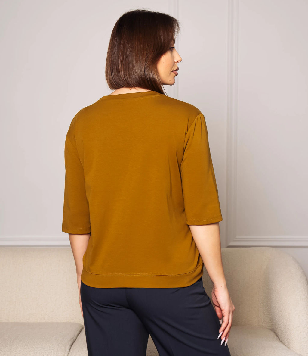 Футболка #КТ0467-55, хаки