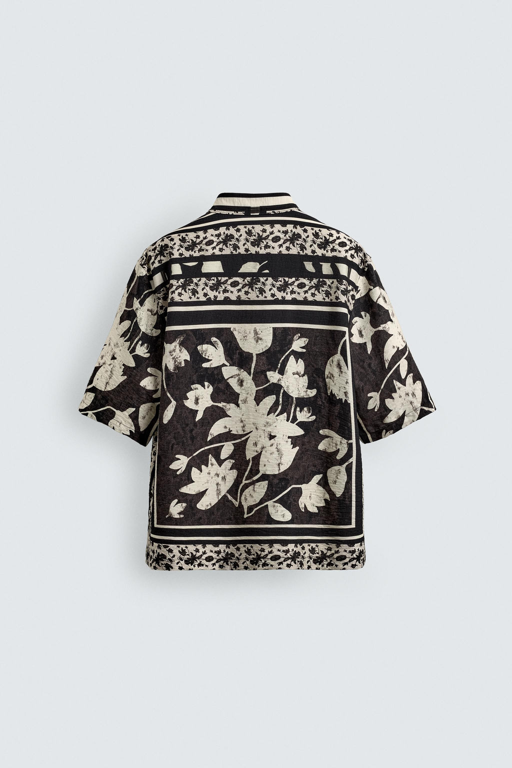 LEAF PRINT SHIRT - Zara фото 8
