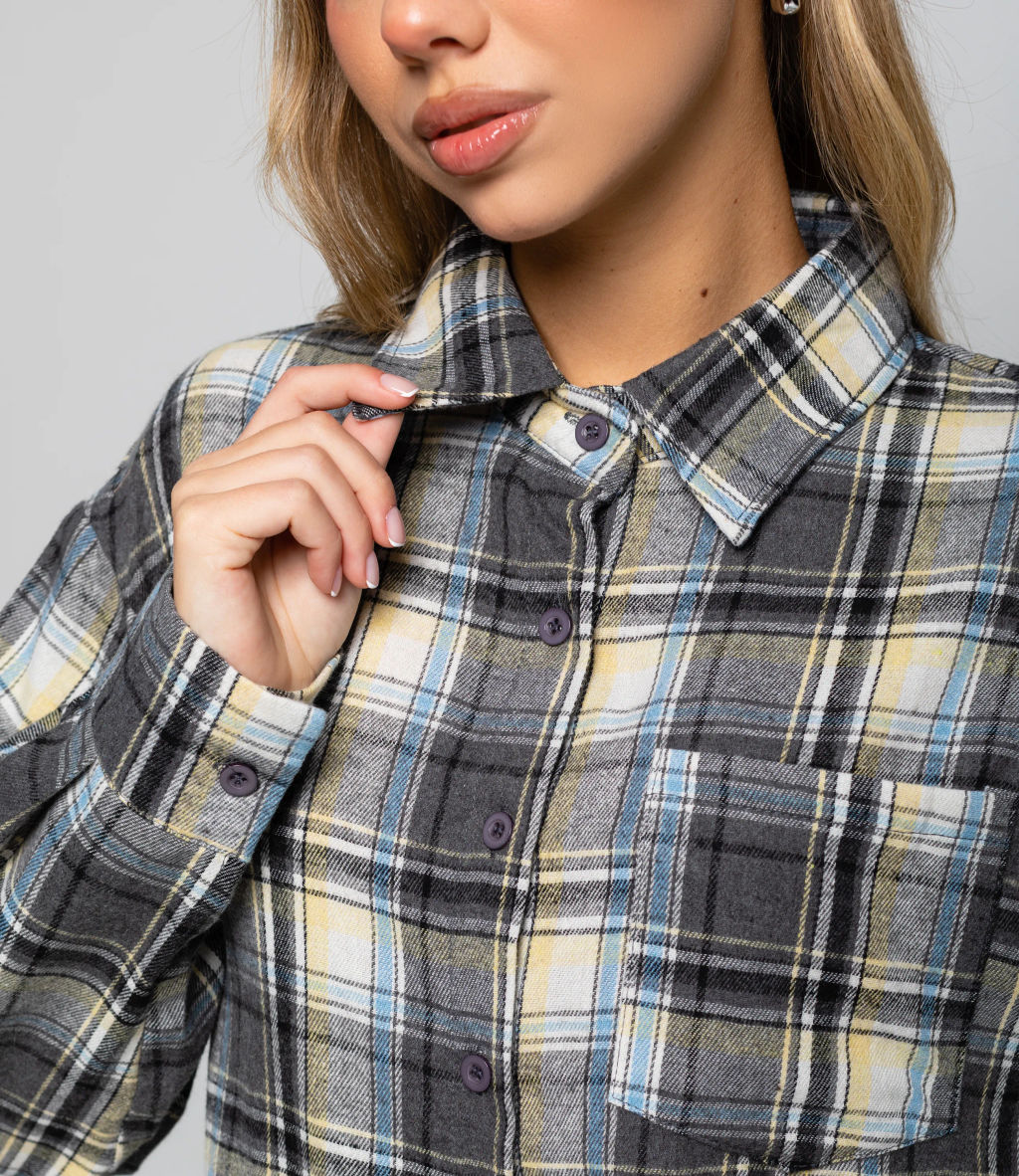 Рубашка #КТ225 (5), серый - Dommod фото 5