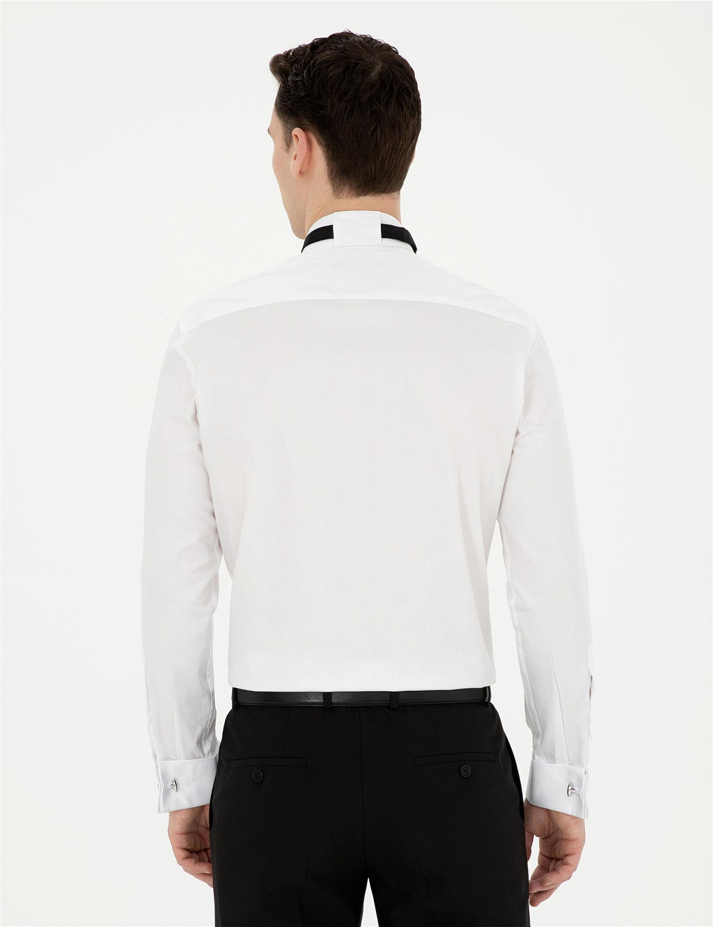 Beyaz Slim Fit Smokin G_mlek