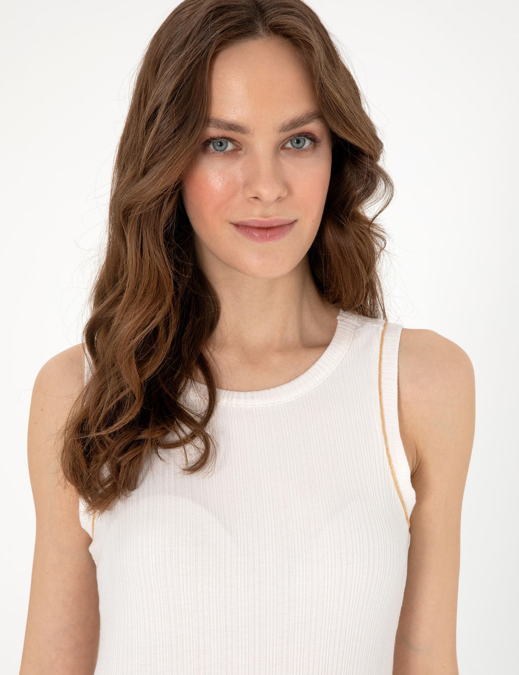 Ekru Ex. Slim Fit _rme Bluz