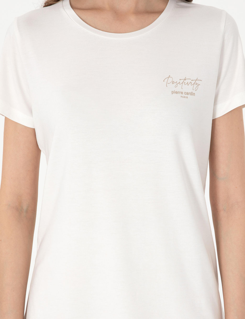 Beyaz K_sakollu Pijama Tak_m_