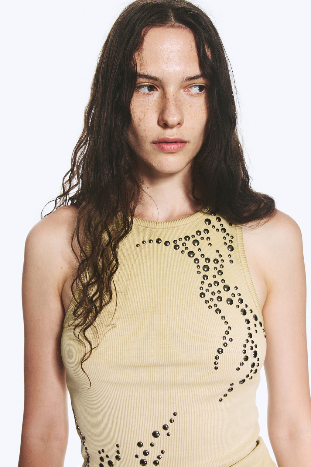 Top de tirantes con tachuelas - H&m фото 5