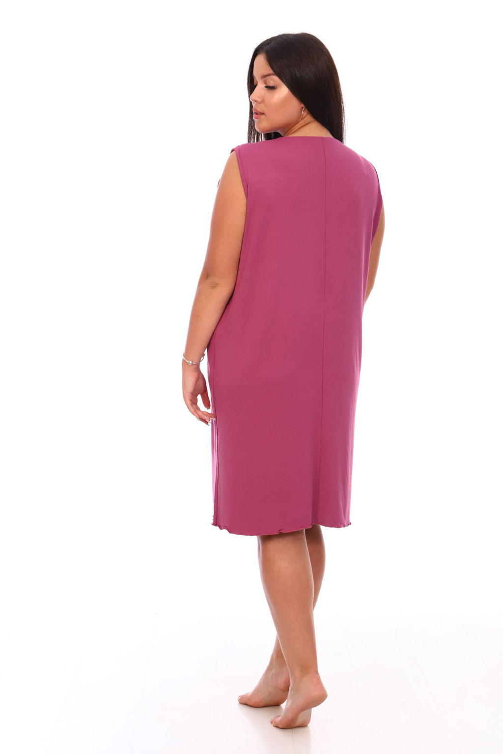 003 Ночная сорочка "сиреневый"