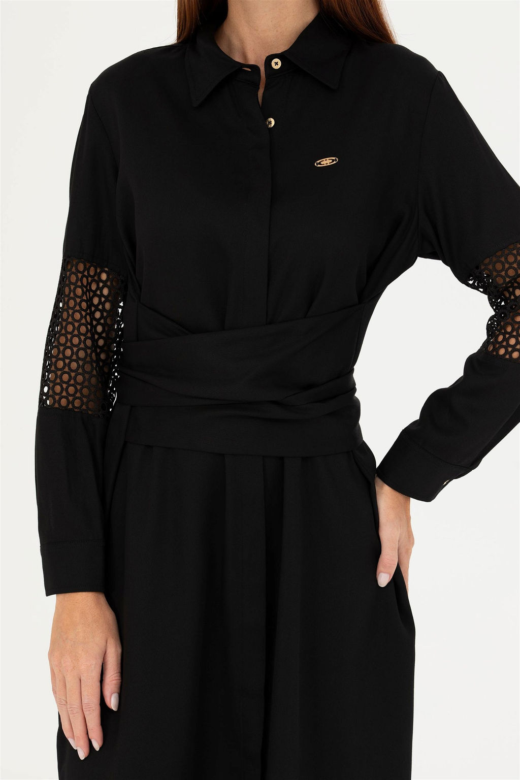 Скидка с скидкой с скидкой с скидкой с черным ткацким платьем в корзине - U.s. polo assn фото 6