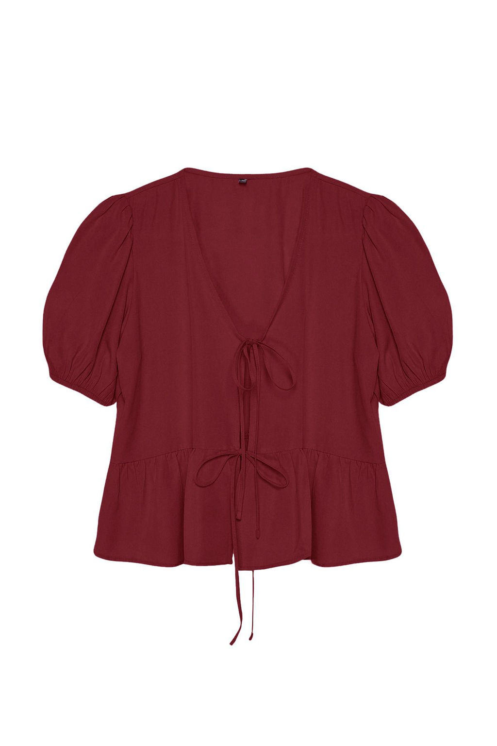 TRENDYOLMILLA Pembe Baglamal? Dokuma Gomlek TWOSS24GO00237  фото 9