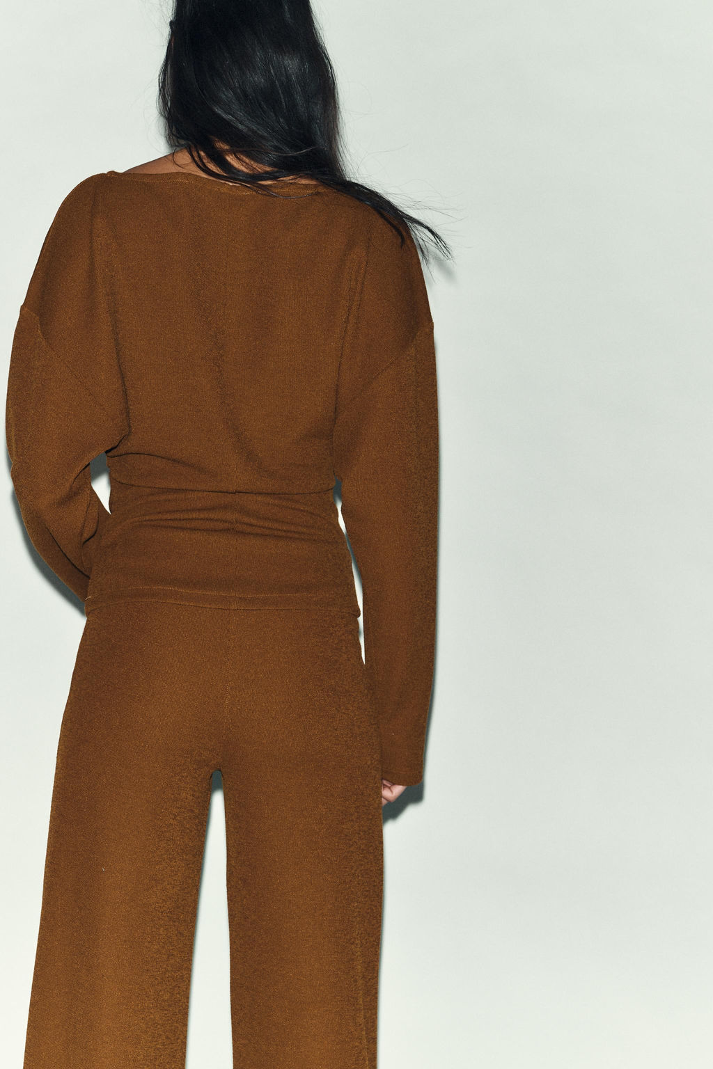 TEXTURED TOP WITH BUCKLE - Zara фото 5