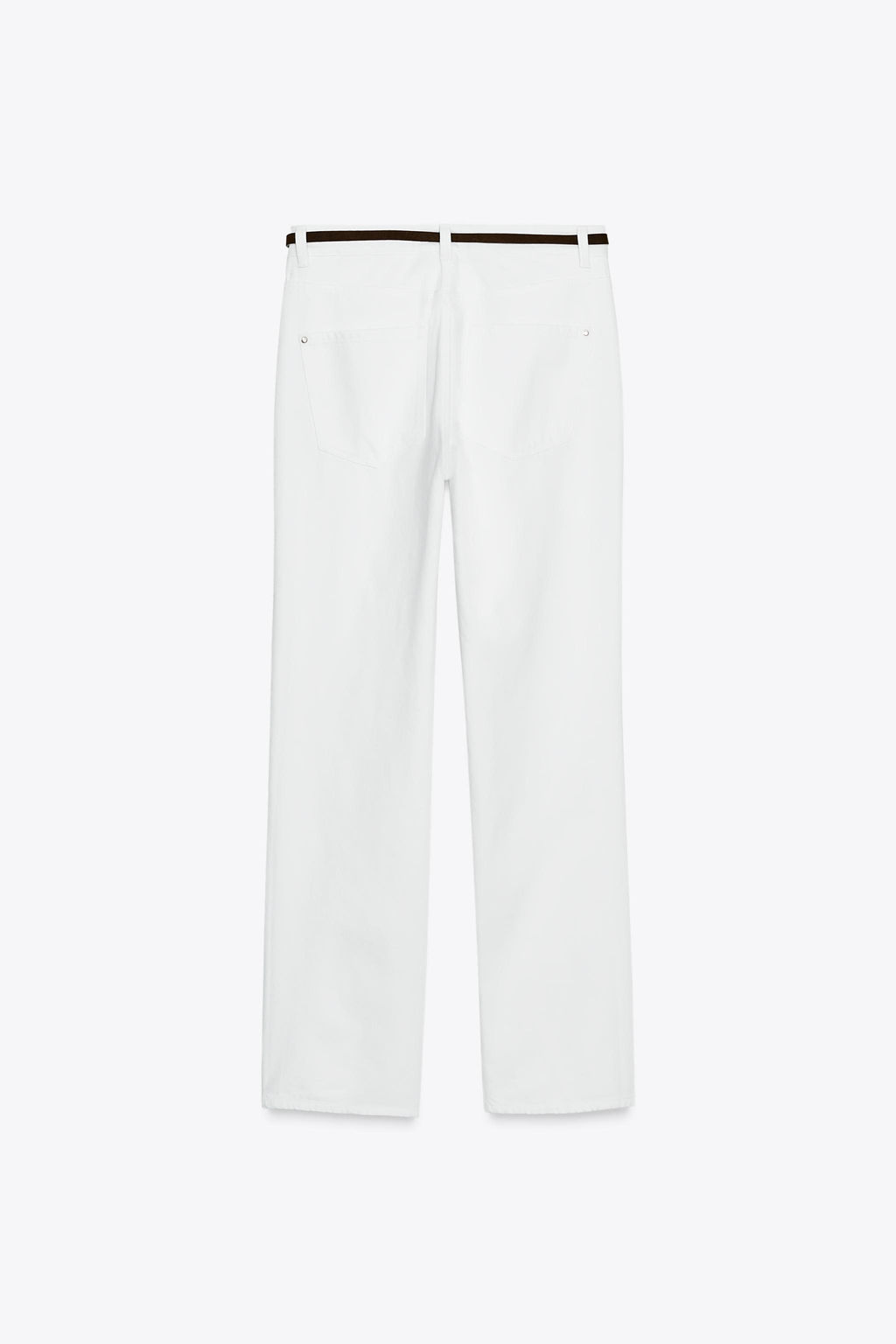 JEANS Z1975 90S STRAIGHT HIGH-WAIST BELT - Zara фото 15