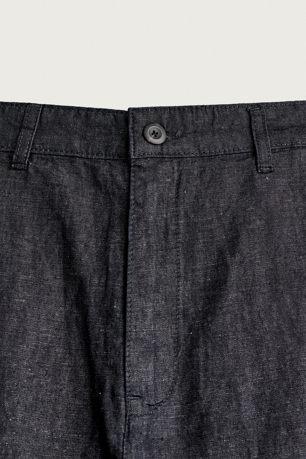 PANTAL?N CHINO DENIM LIGERO ALGOD?N - LINO / ?ndigo - Zara фото 8