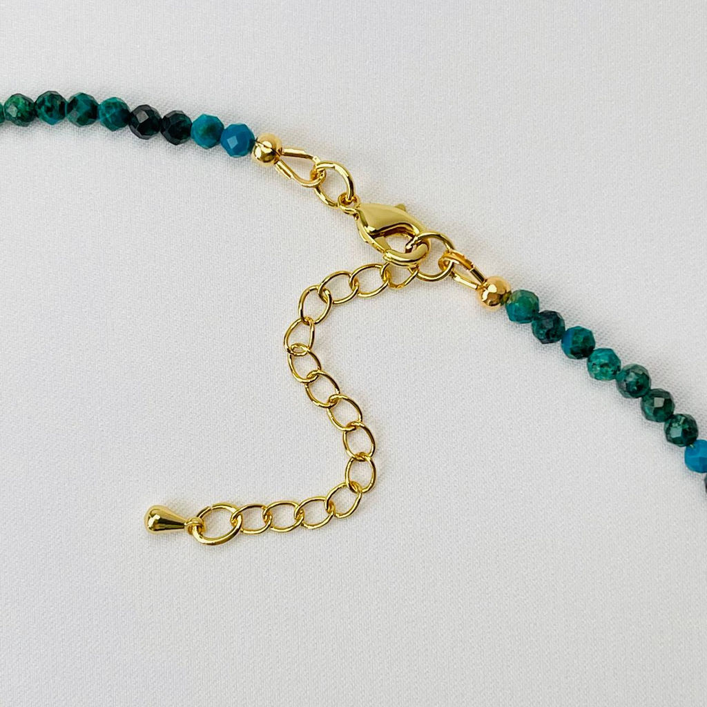 Чокер из Хризоколлы