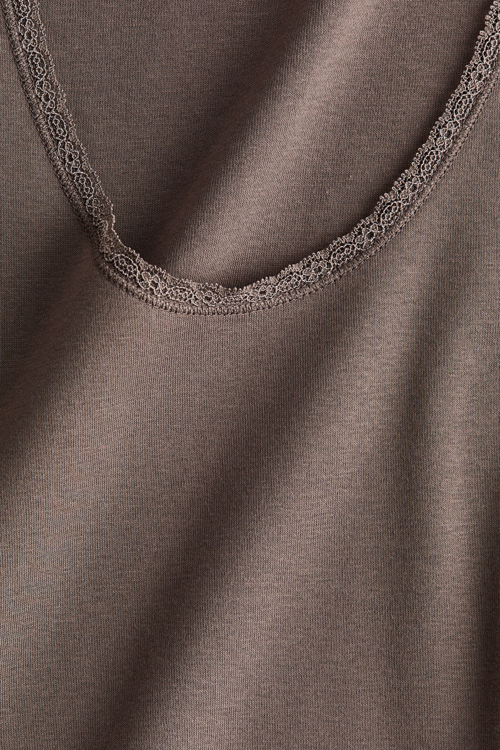 Top con ribetes de encaje - H&m фото 8