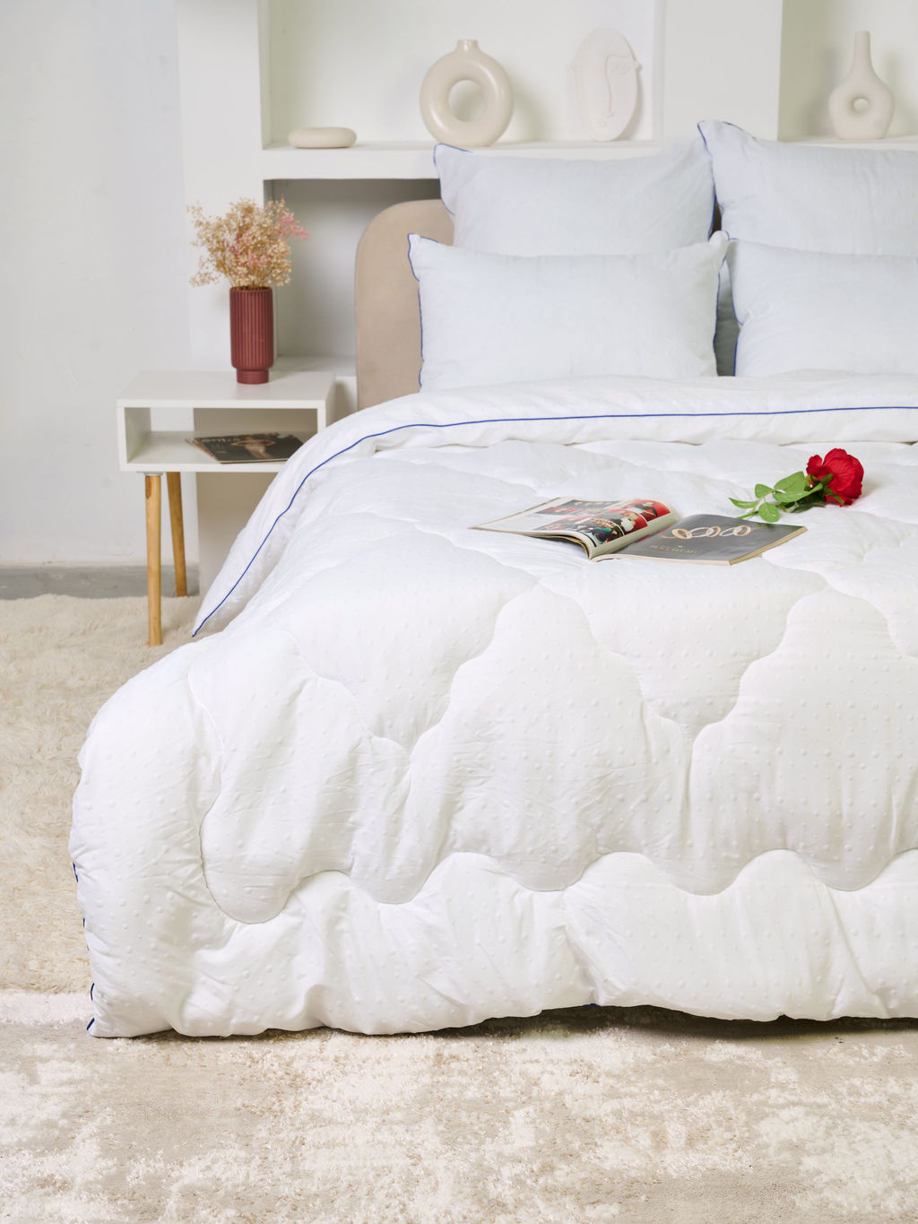 Одеяло БАБЛ облегченное 150г/м2 лебяжий пух - Гармония уюта фото 18