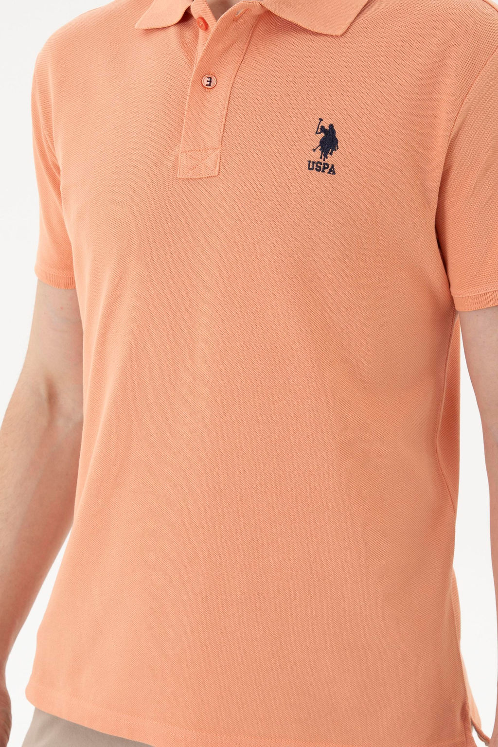 Мужская базовая футболка Salmon Неожиданная скидка в корзине - U.s. polo assn фото 6