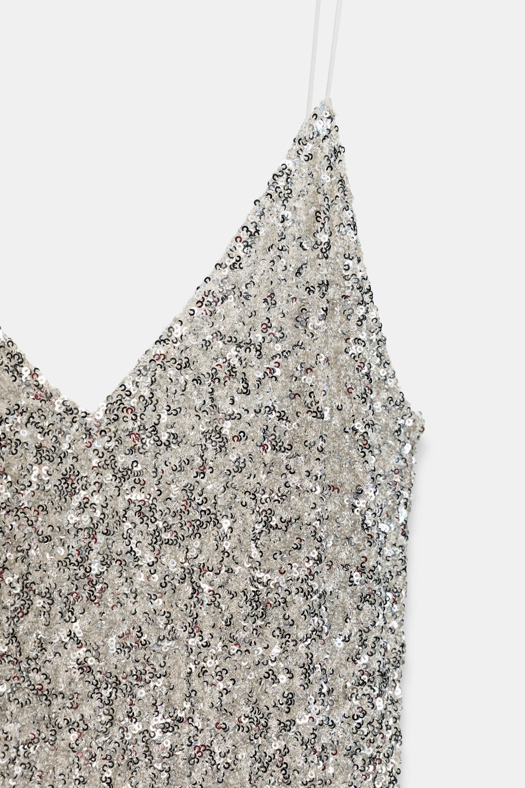 ZW COLLECTION LONG SEQUIN DRESS - Zara фото 6