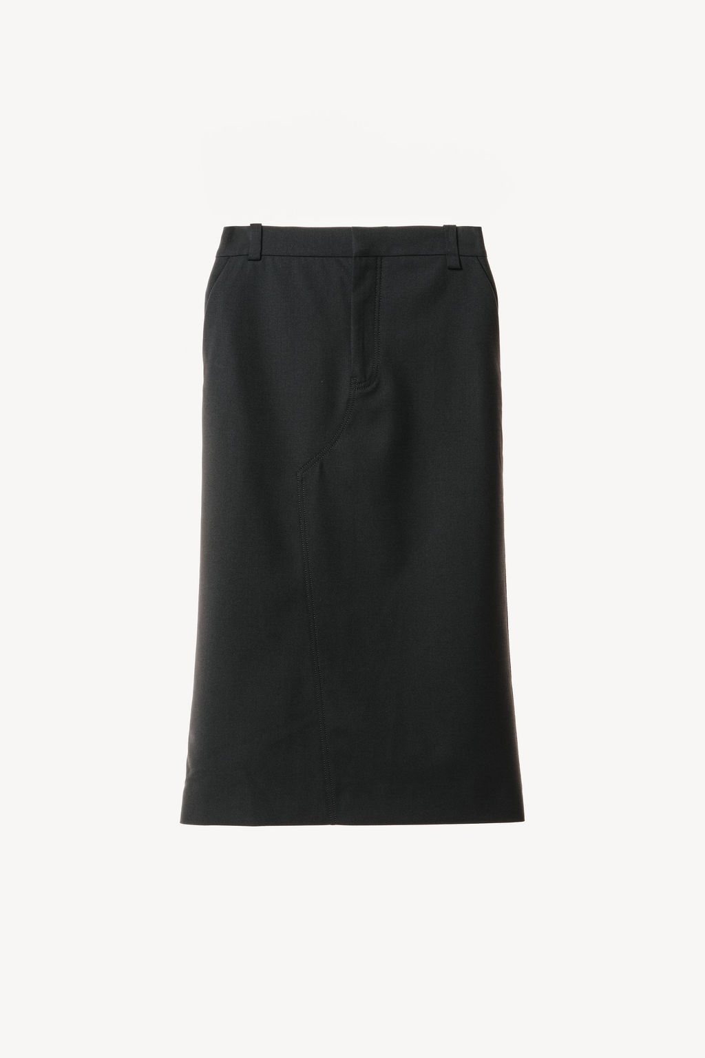 FALDA MIDI TUBO CON LANA WILLY CHAVARRIA X ZARA / Negro  фото 6