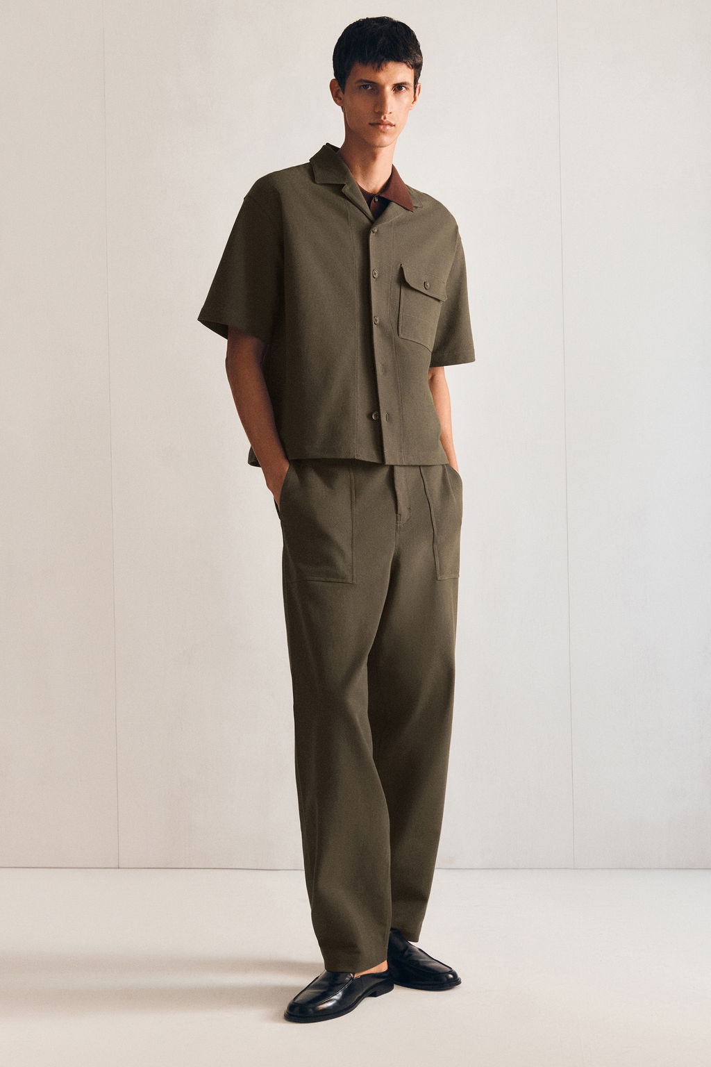 CAMISA UTILITARIA DE ALGOD?N - H&m фото 2