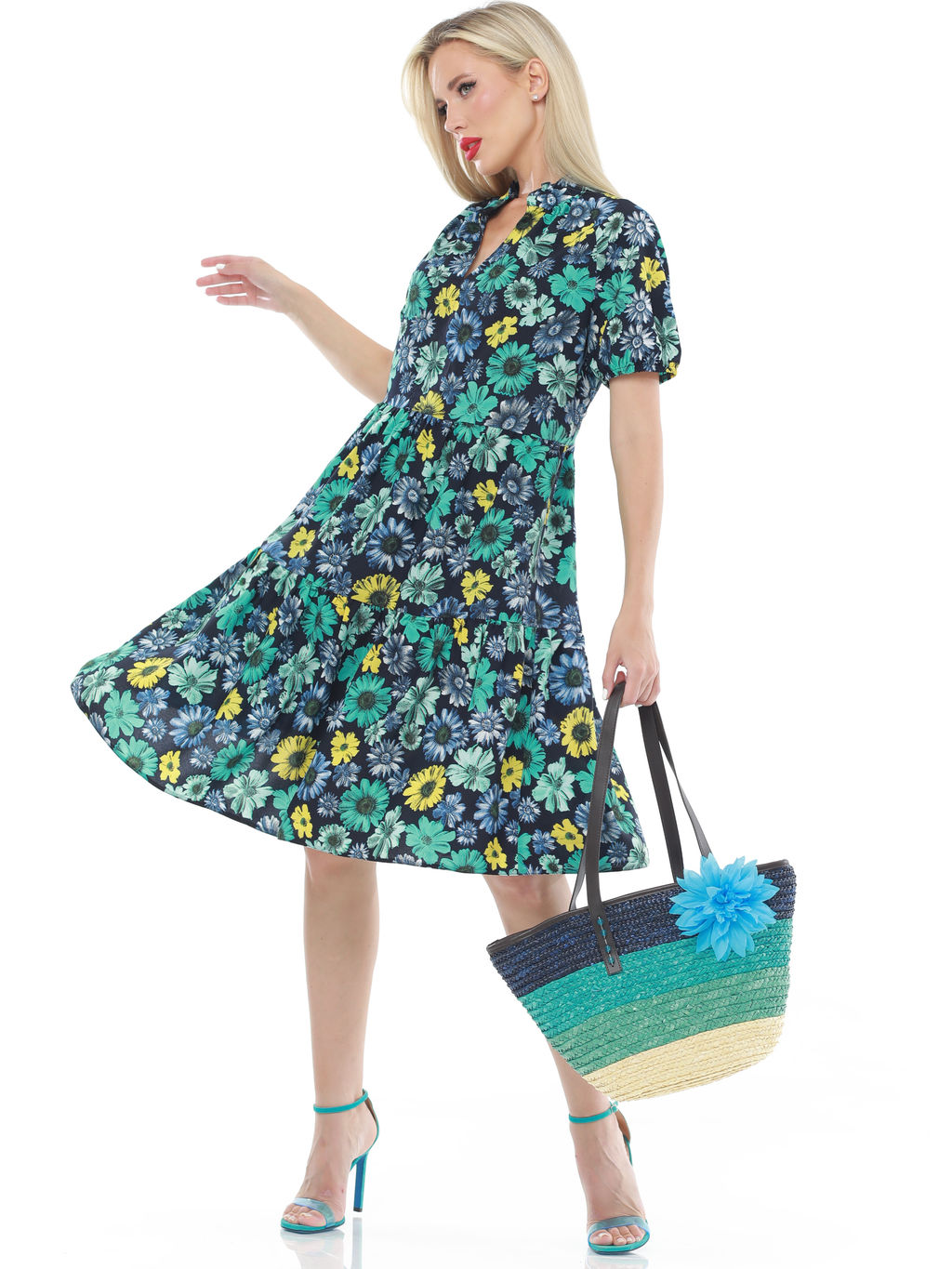 Платье Цветочный парфюм, браво - Dstrend фото 11