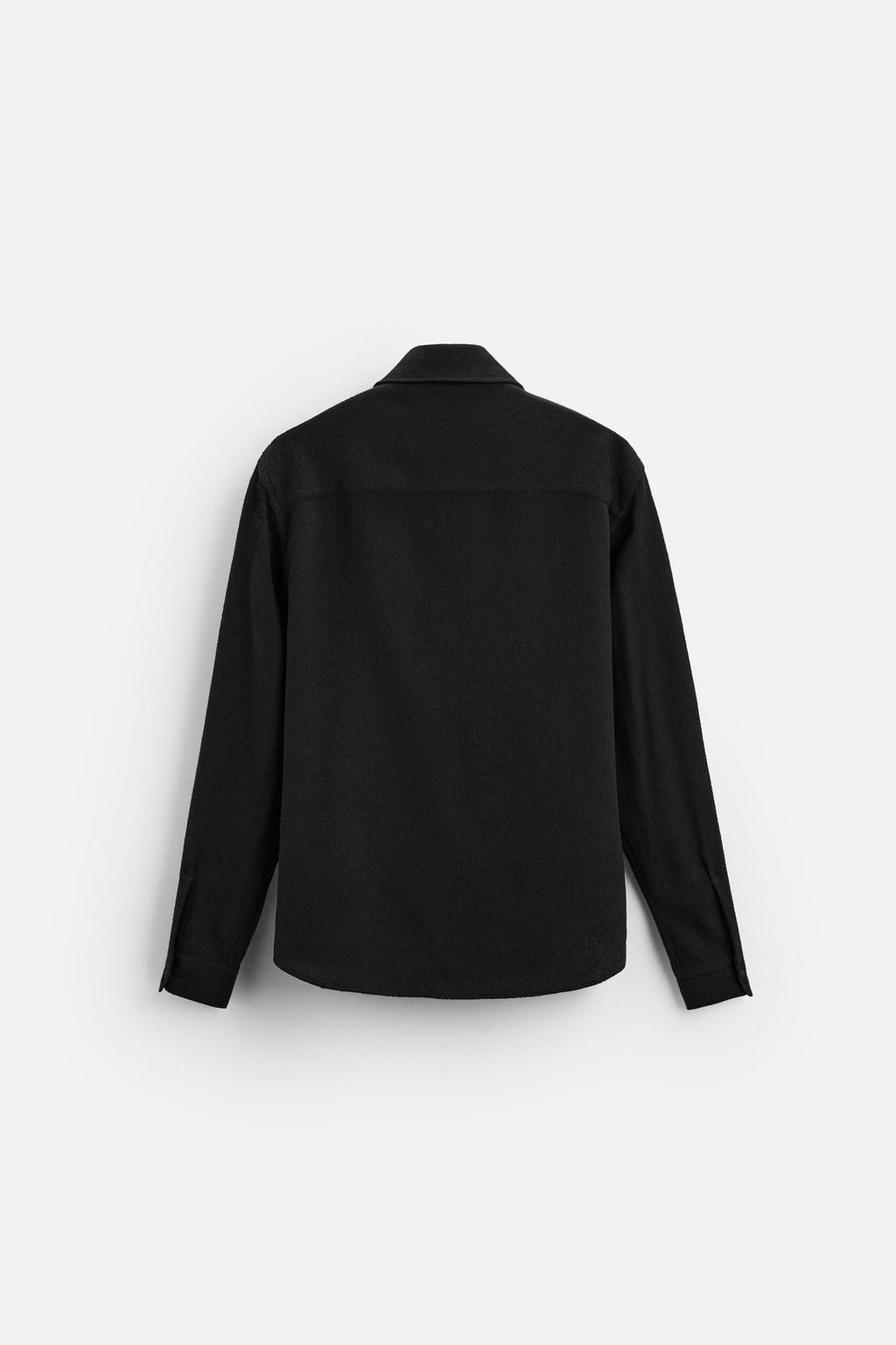 BOUCLE TEXTURED SHIRT - Zara фото 7