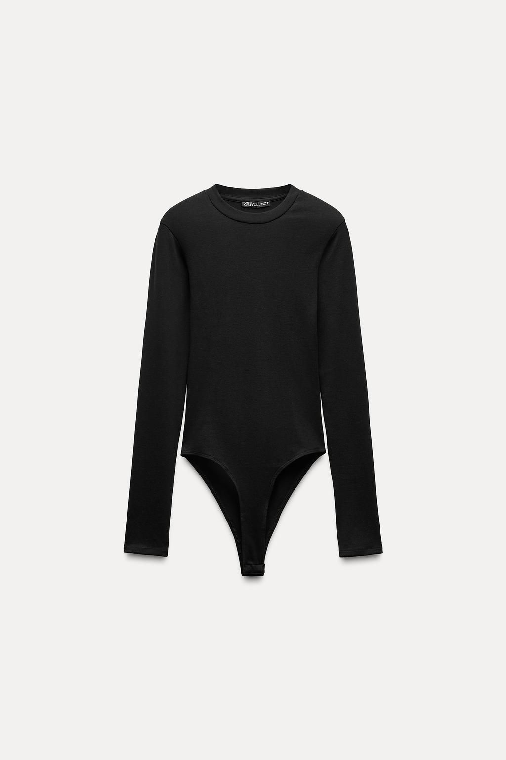 COTTON MODAL BODYSUIT - Zara фото 7