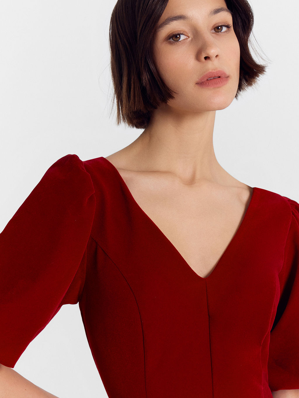 Платье женское красное - Mark formelle фото 7