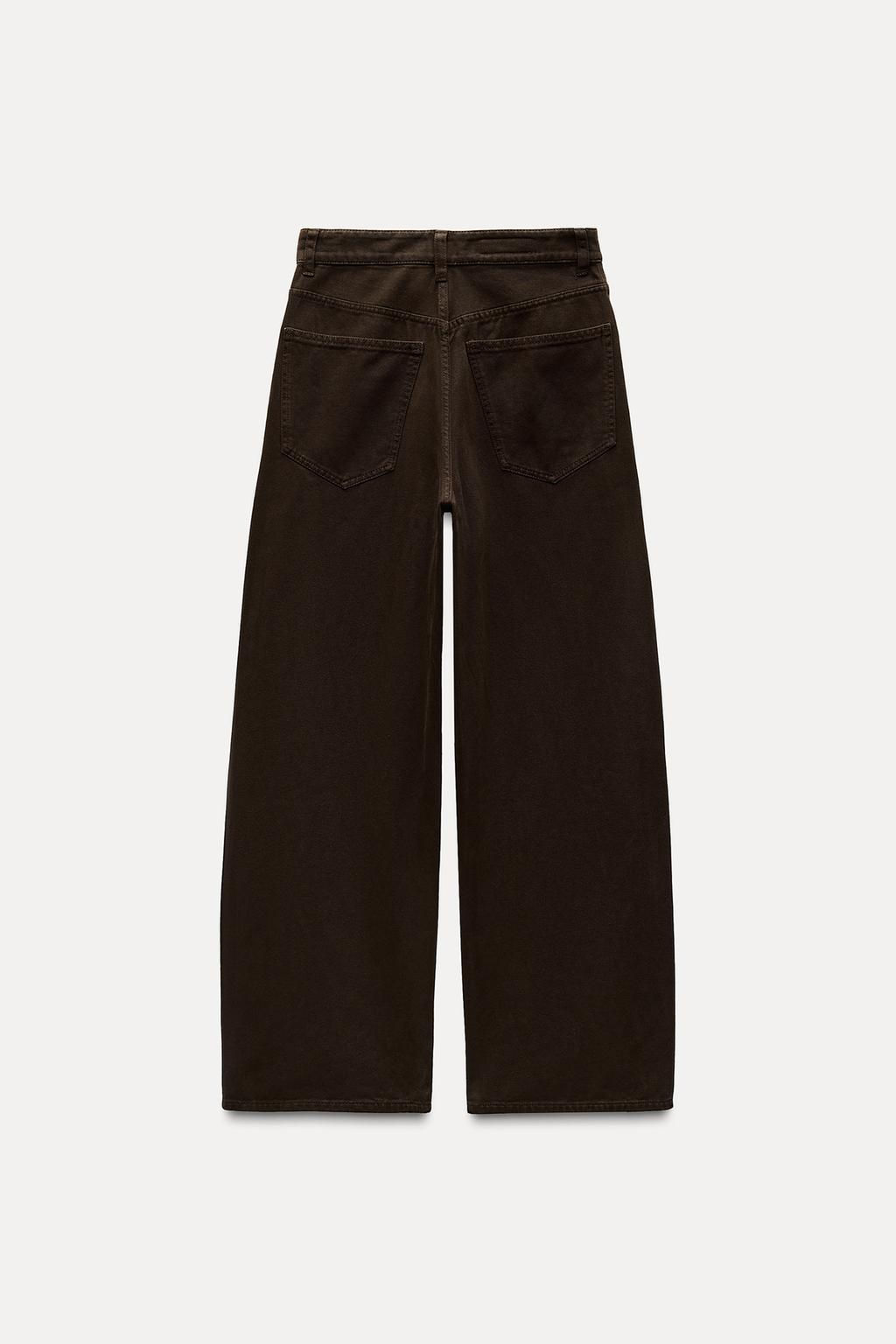 TRF RELAXED OVERSIZE MID-RISE JEANS - Zara фото 7