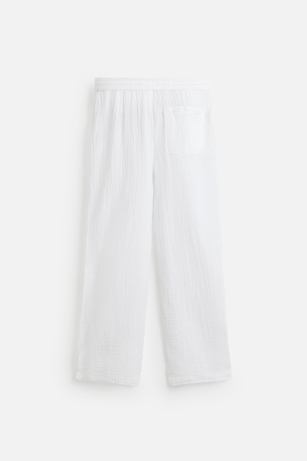 CRINKLED-EFFECT TROUSERS - Zara фото 8