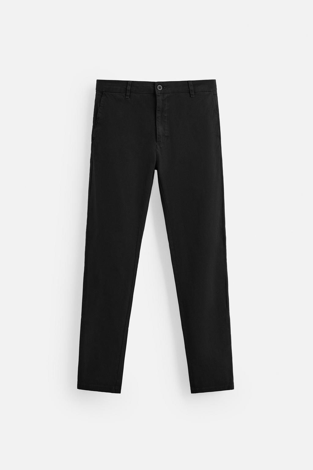 SKINNY FIT CHINO TROUSERS - Zara фото 42