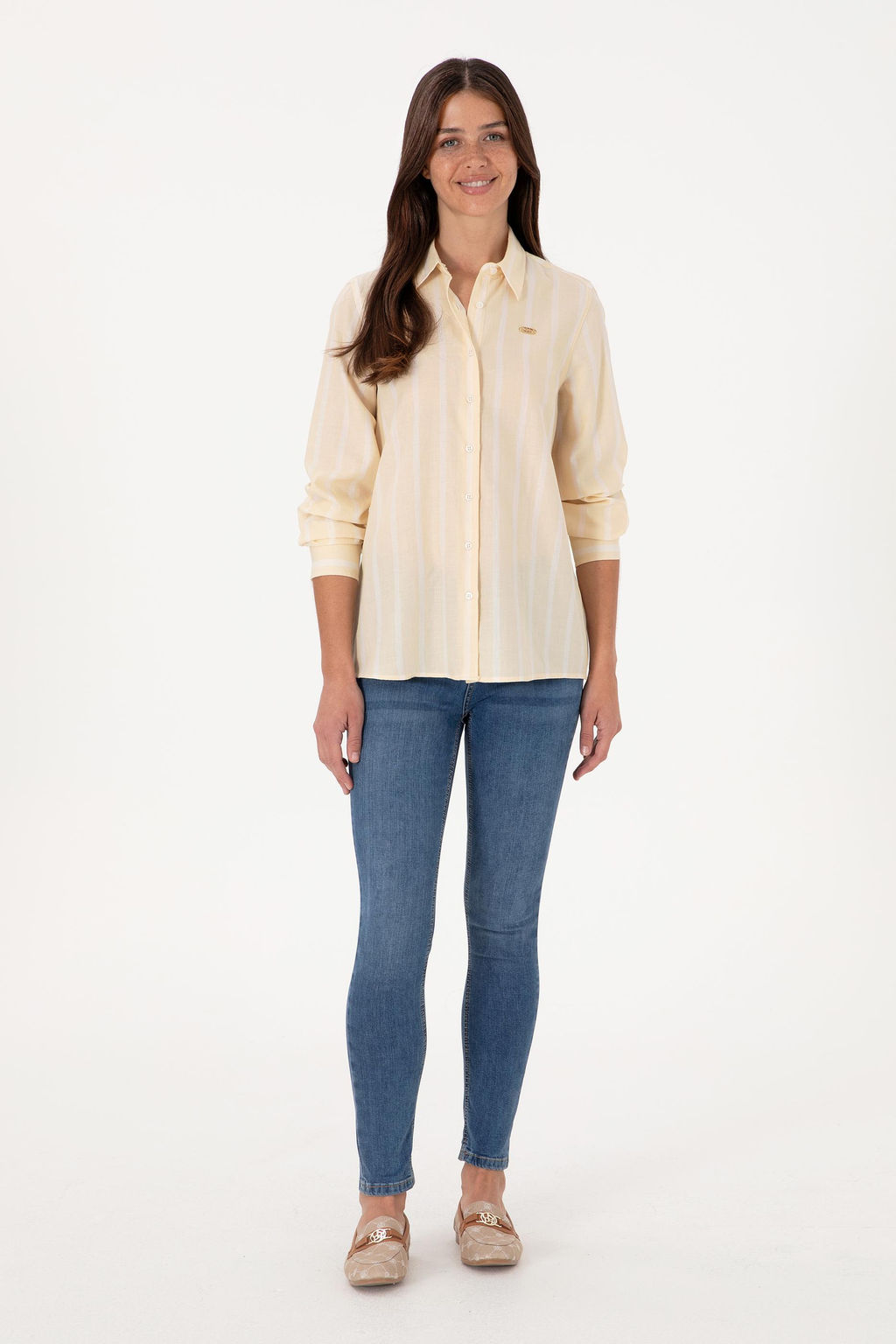 Kad_n Bej Uzun Kollu G_mlek Sepette S_rpriz _ndirim - U.s. polo assn фото 4