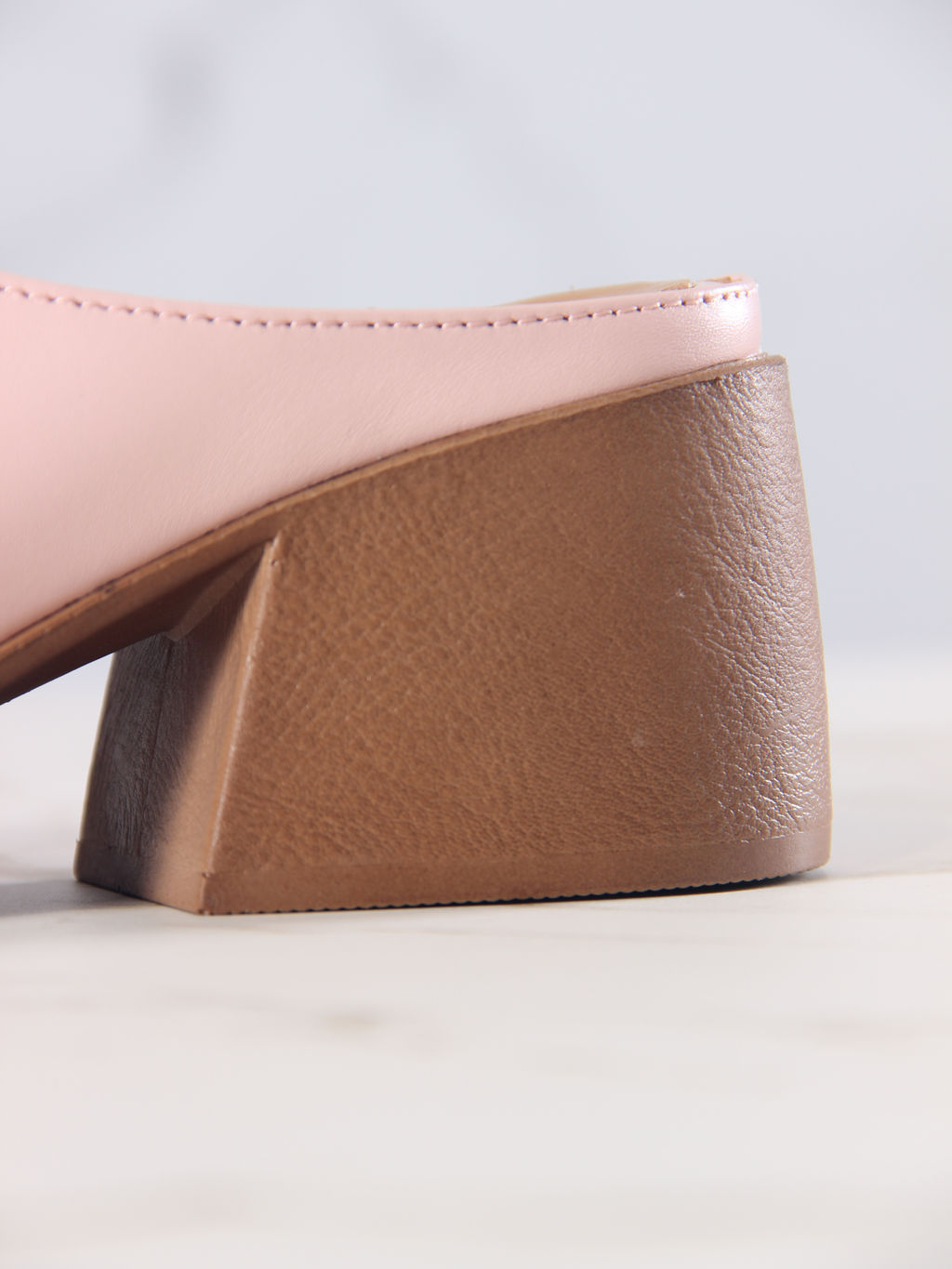 Сабо 5200.23663br.Розовый+коричневый