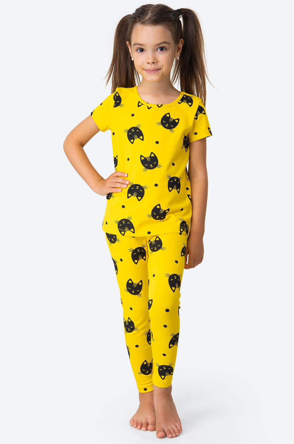 Хлопковая пижама для девочки Bonito  фото 9