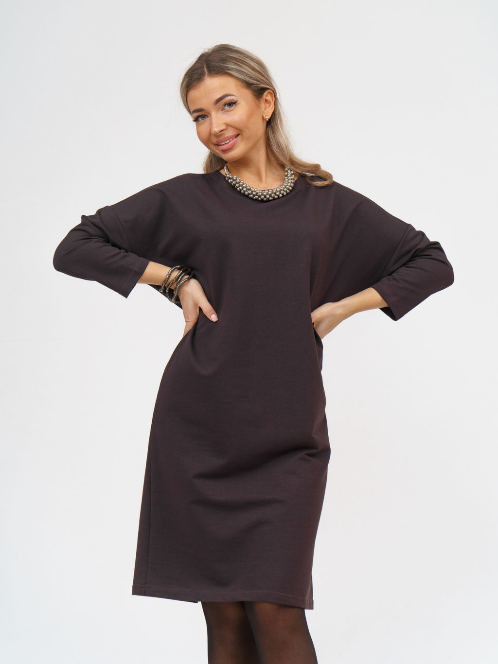 890 Платье "Шоколад"