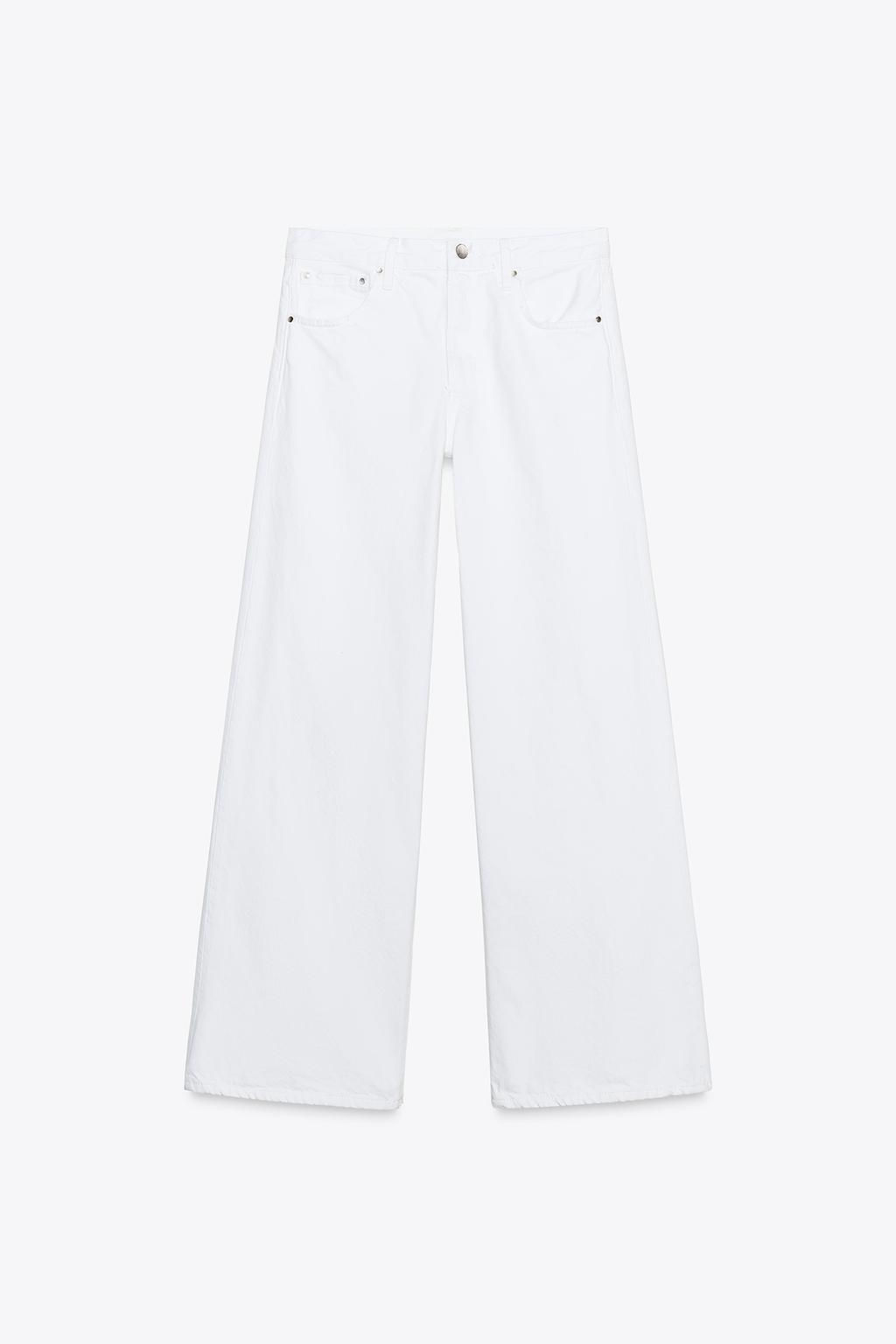 ZW COLLECTION WIDE-LEG LOW-RISE JEANS - Zara фото 20