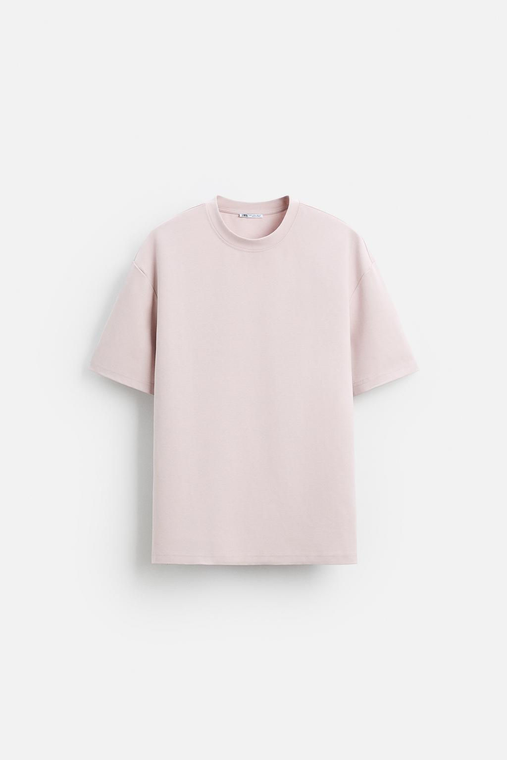 BASIC REGULAR FIT T-SHIRT - Zara фото 31