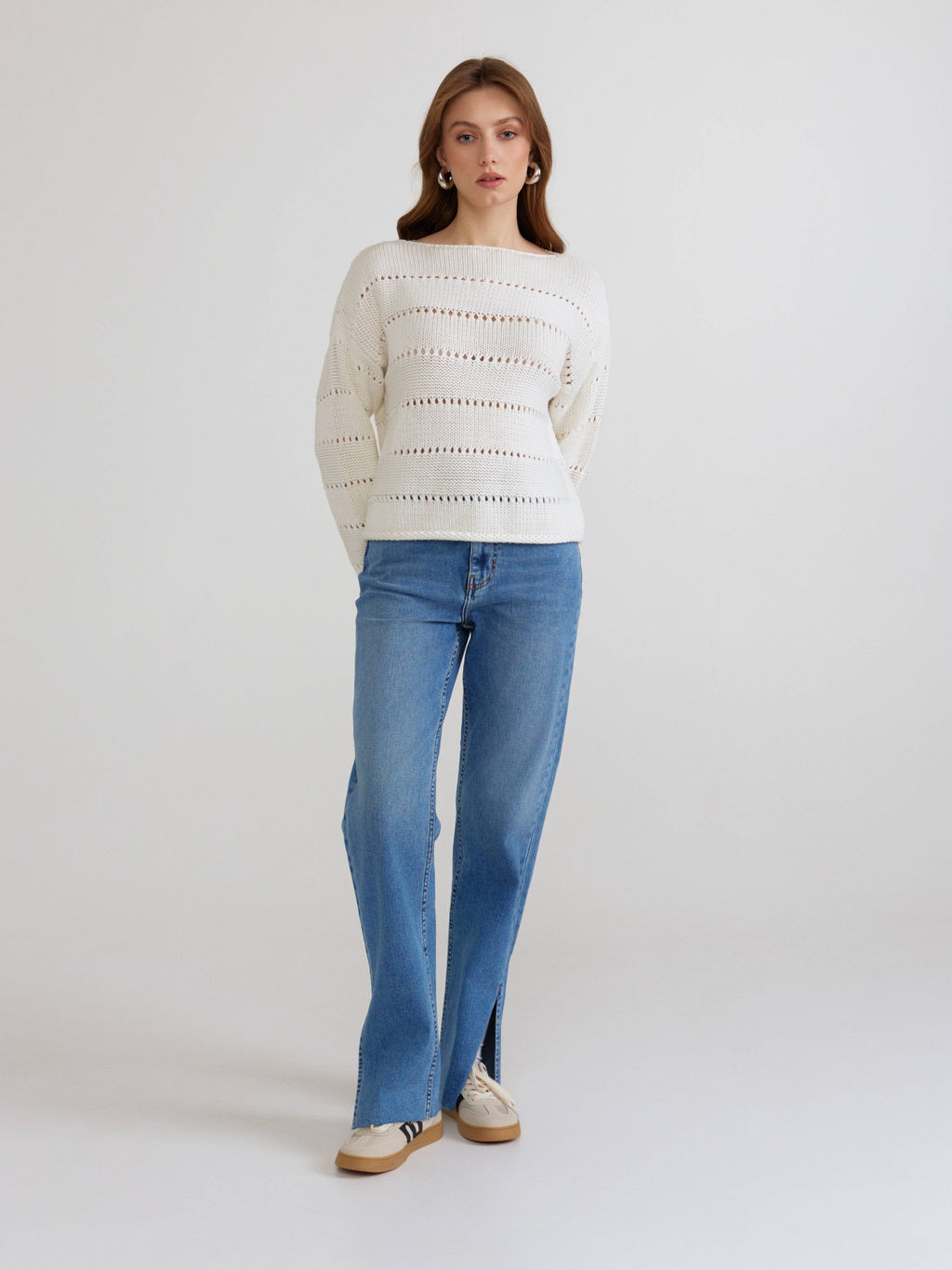 CONTE LDK2461 Джемпер женский white - Conte elegant фото 4