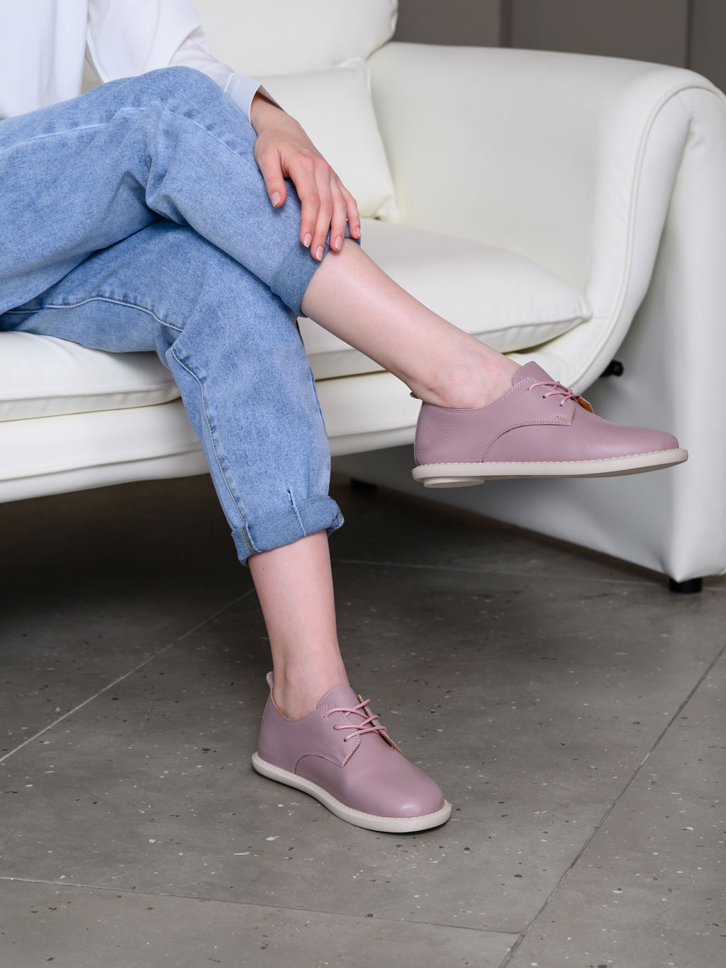 Туфли 181.ОКСЕbe.Светлый тауп лион