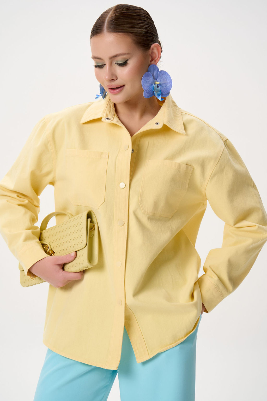 Рубашка Бонна (жёлтый)