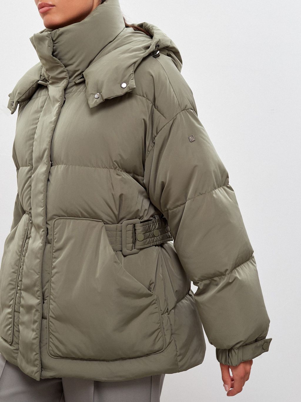 Conso/WDS 220502 - olive Пуховая Куртка  фото 2