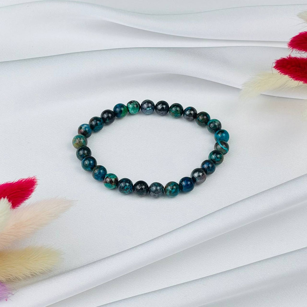 Браслет из Хризоколлы - Радуга самоцветов фото 2