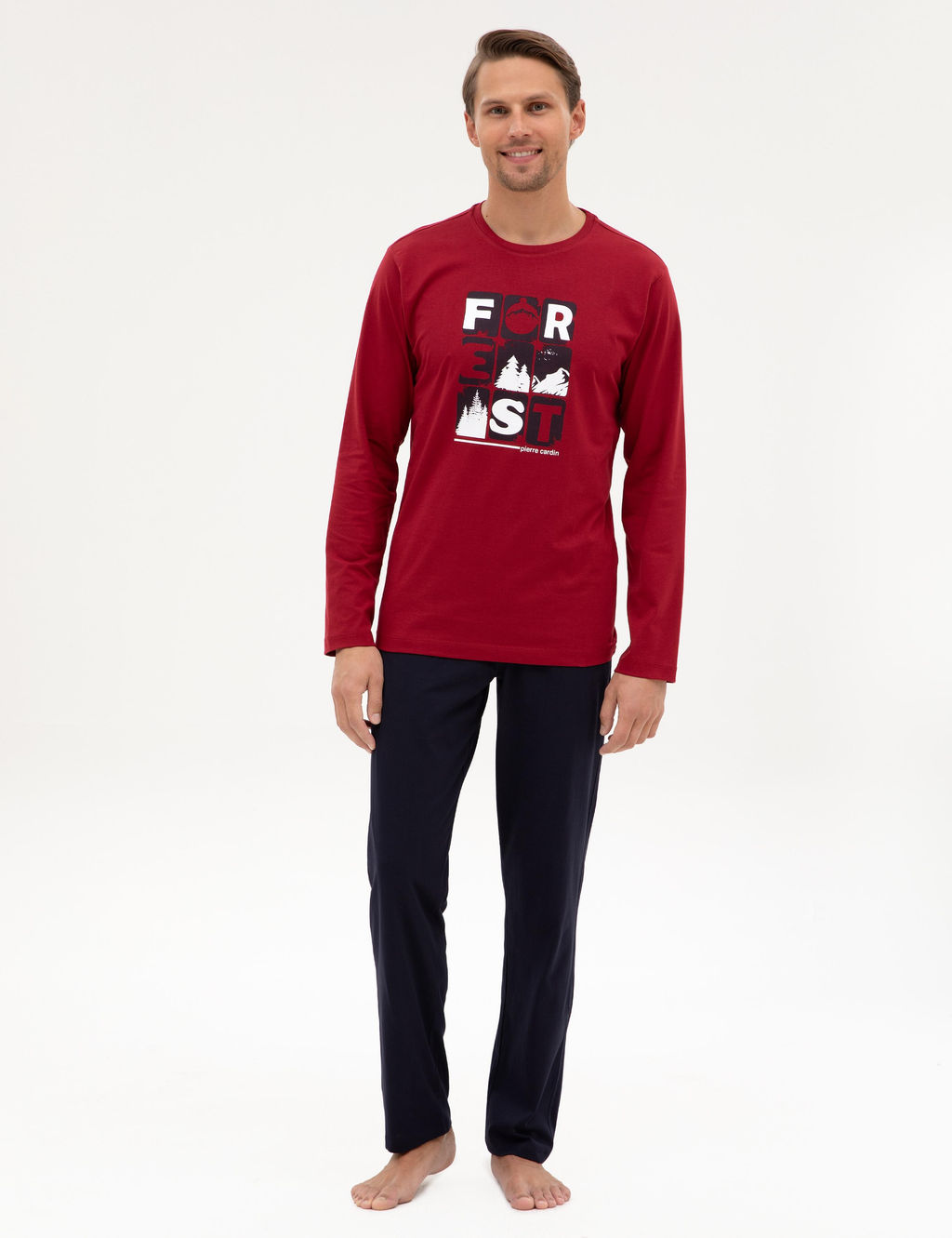 Bordo Pijama Tak_m_ - Pierre cardin фото 4
