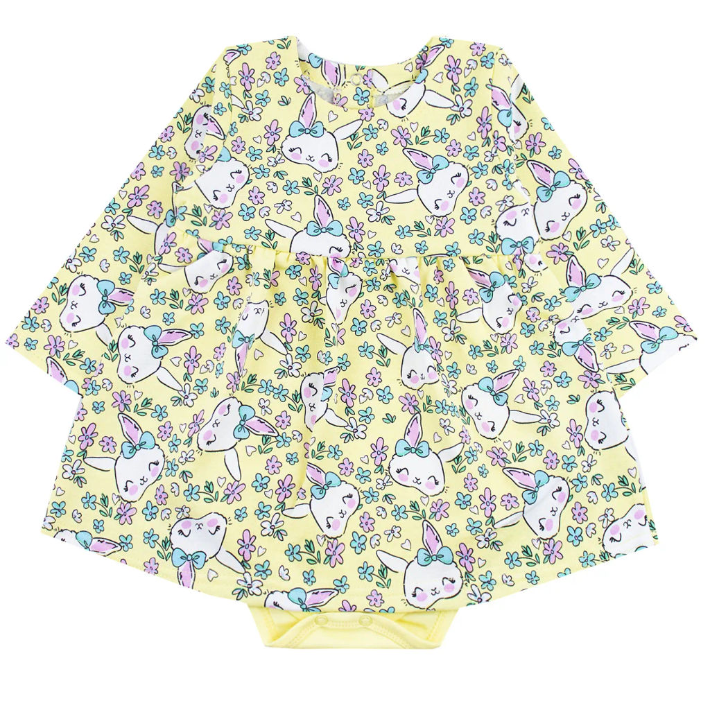 Боди-платье футер 2х нитка начёс 1130300409 - Youlala фото 5